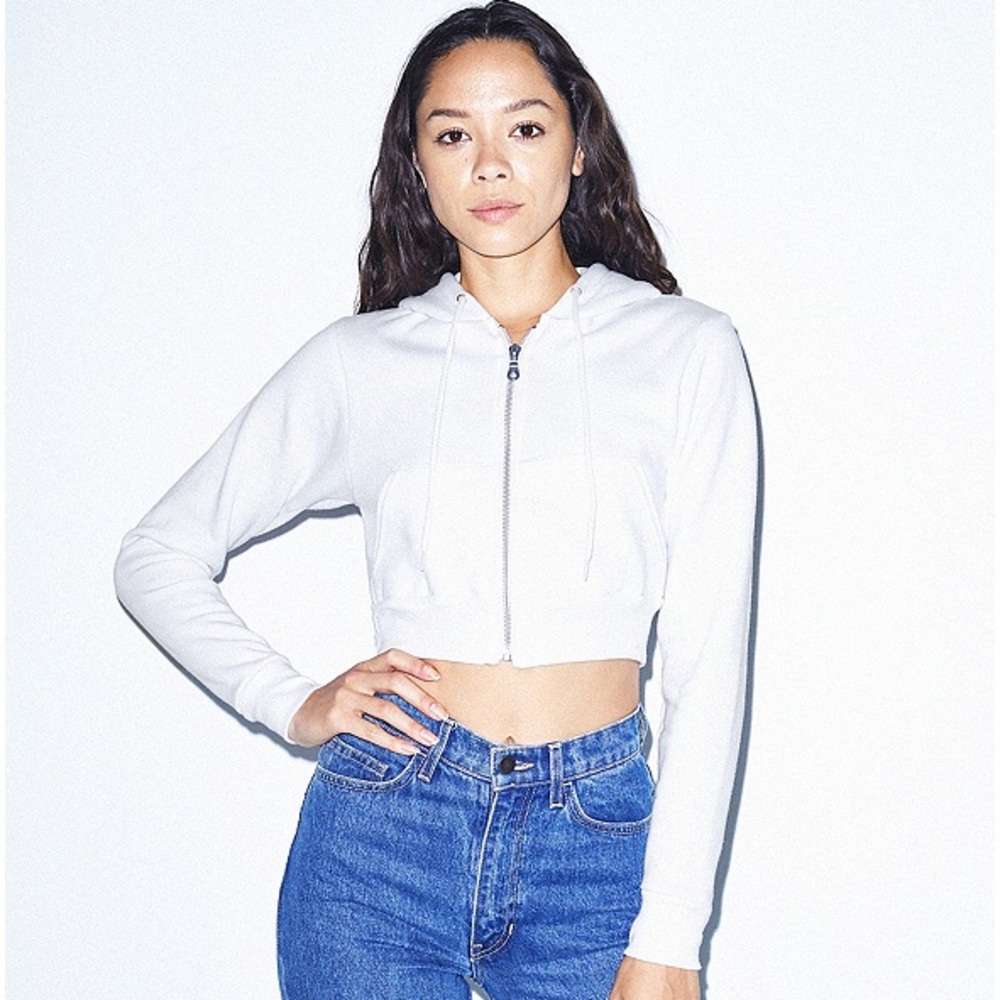 Cotton On Cropped Zip Hoodie